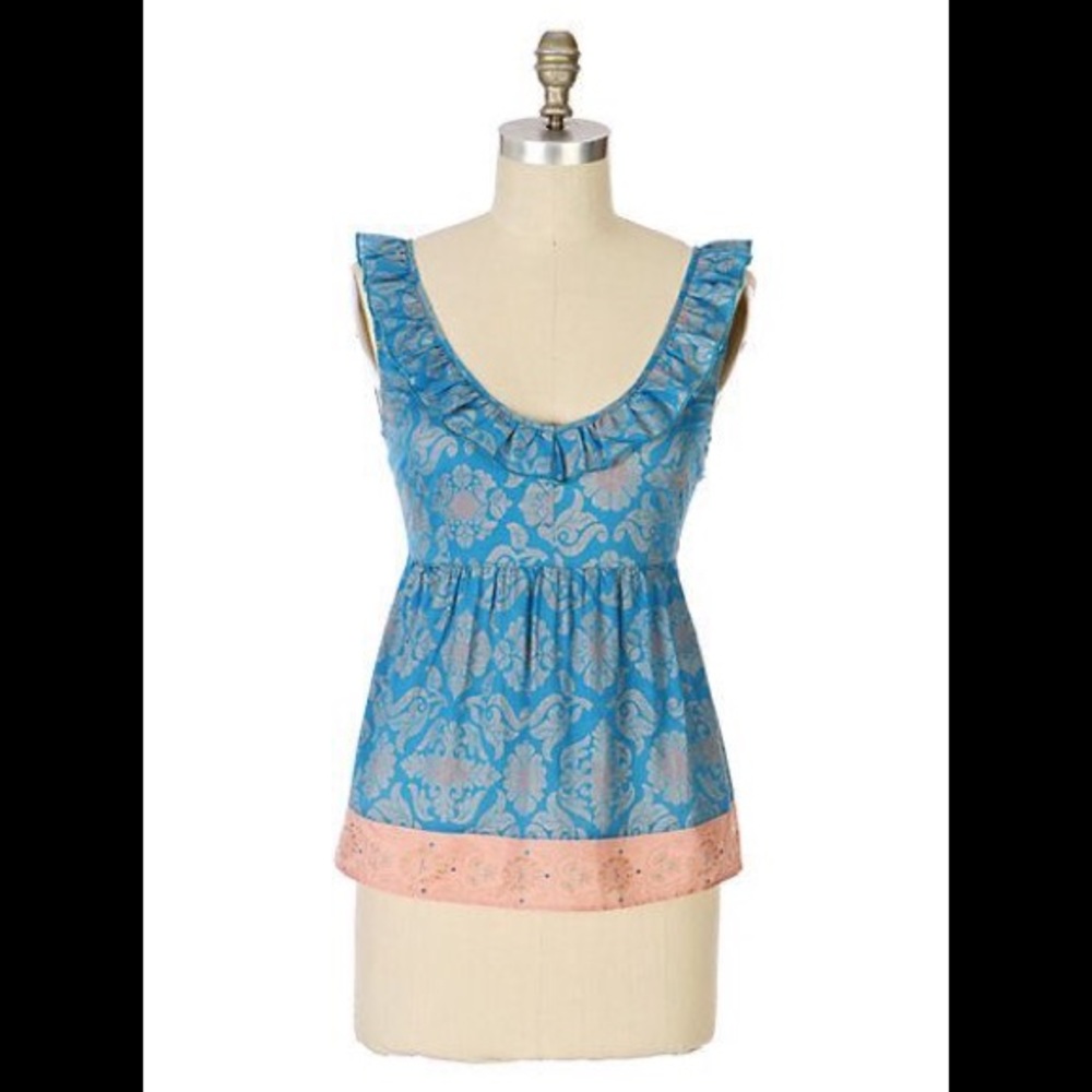 Anthropologie Edme & Esyllte Masala Top size 4